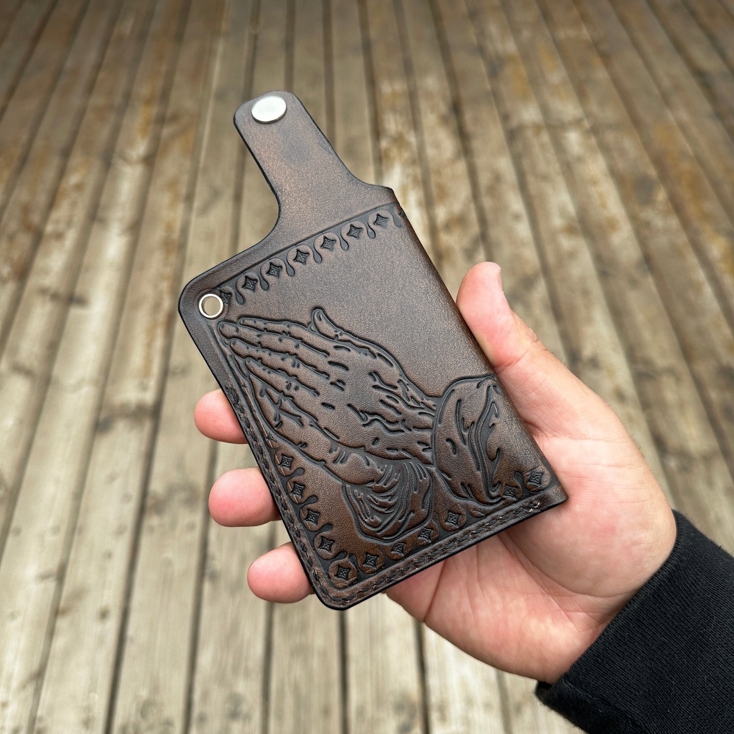 St. Michael / Praying Hands Cove Wallet