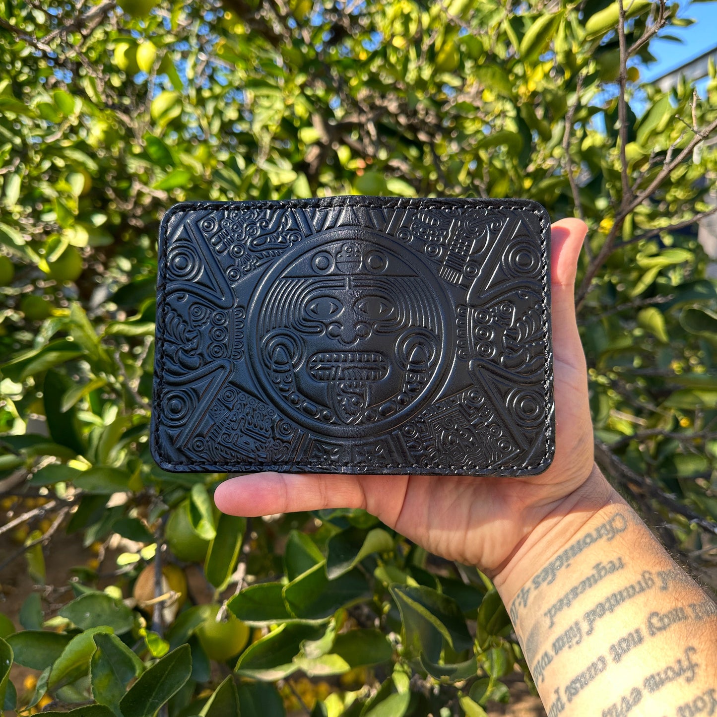 Aztec Calendar Tyson Wallet