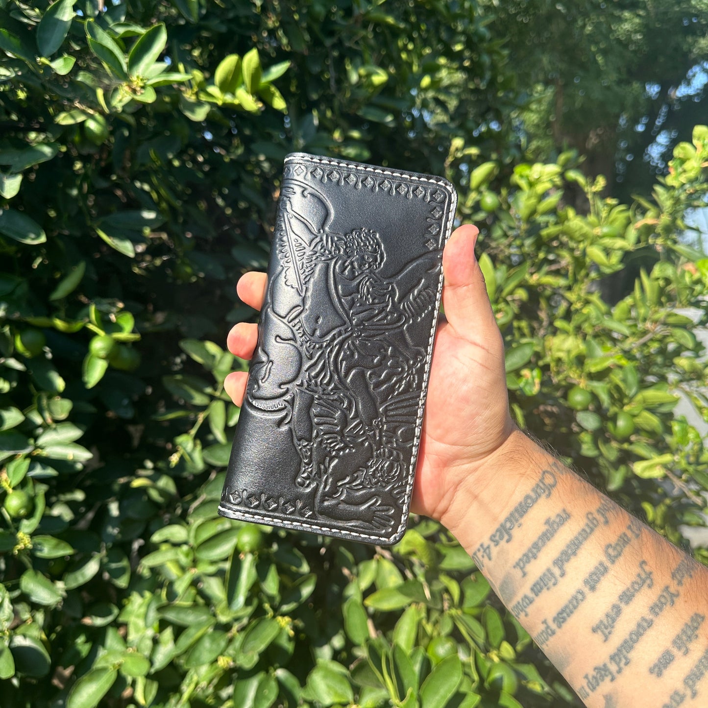 St. Michael The Archangel Long Wallet