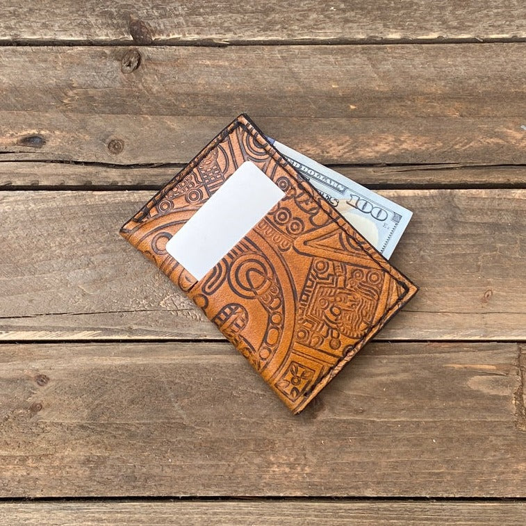 Aztec Calendar 3-1 Wallet