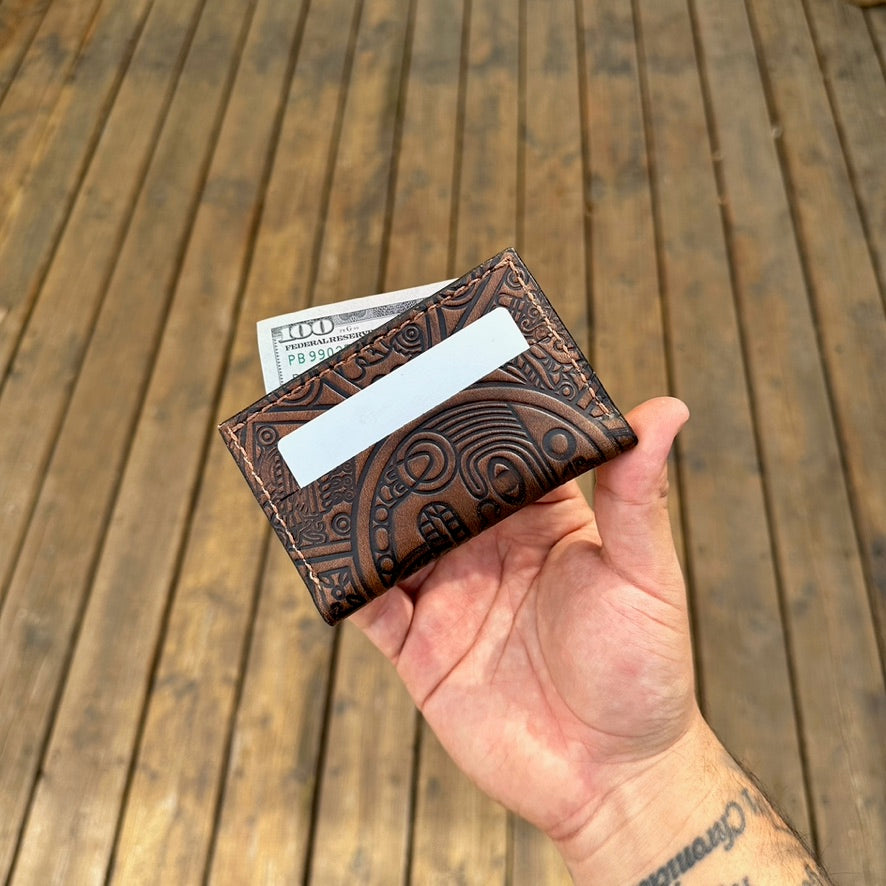 Aztec Calendar 3-1 Wallet