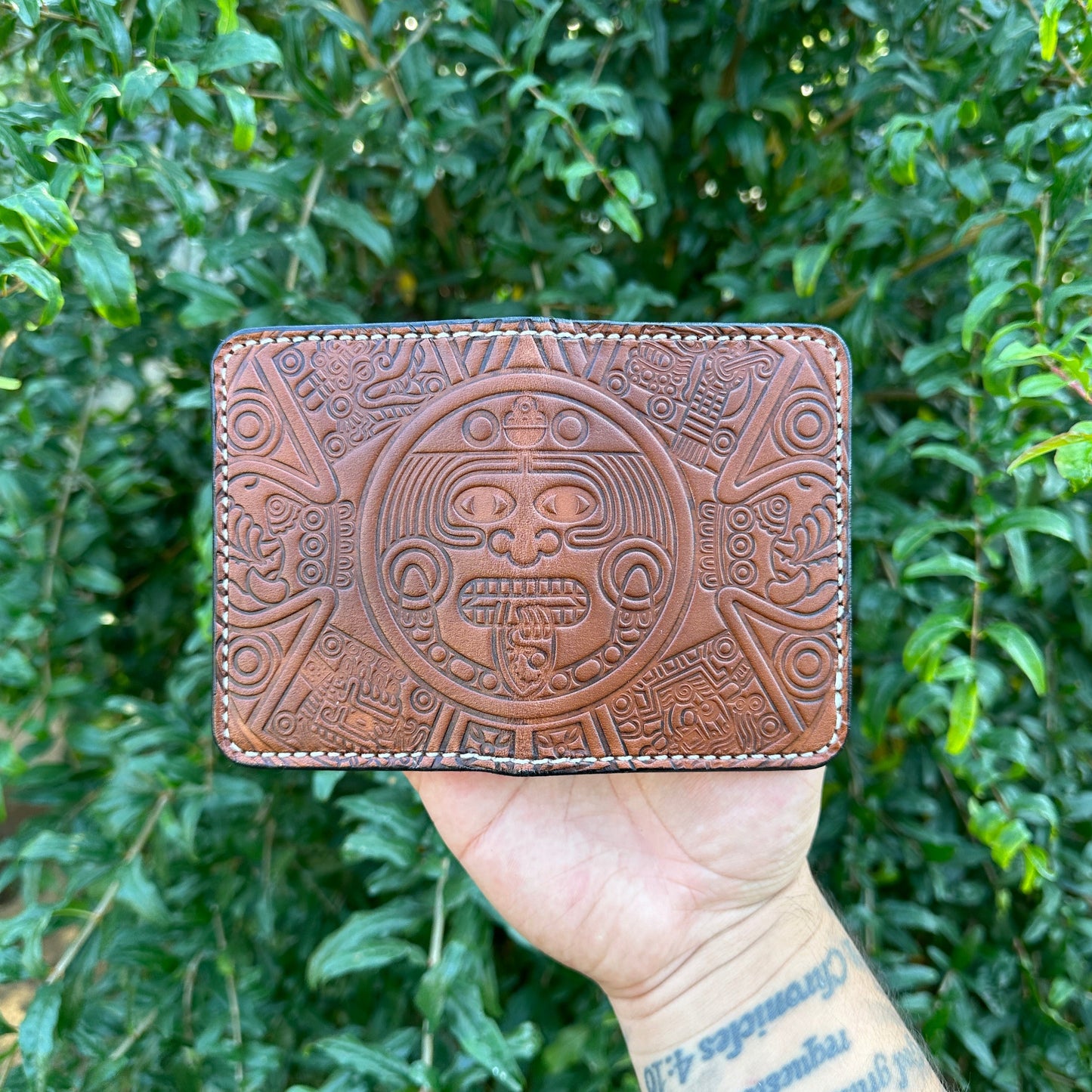 Aztec Calendar Tyson Wallet
