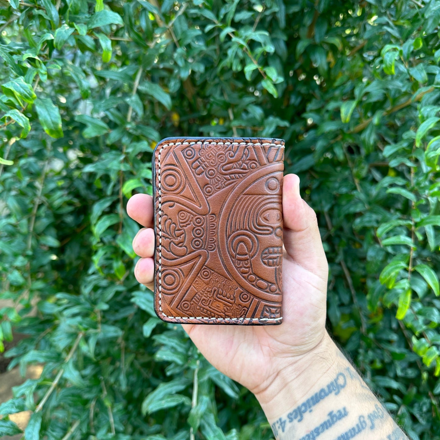 Aztec Calendar Tyson Wallet
