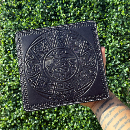 Aztec Calendar Long Wallet