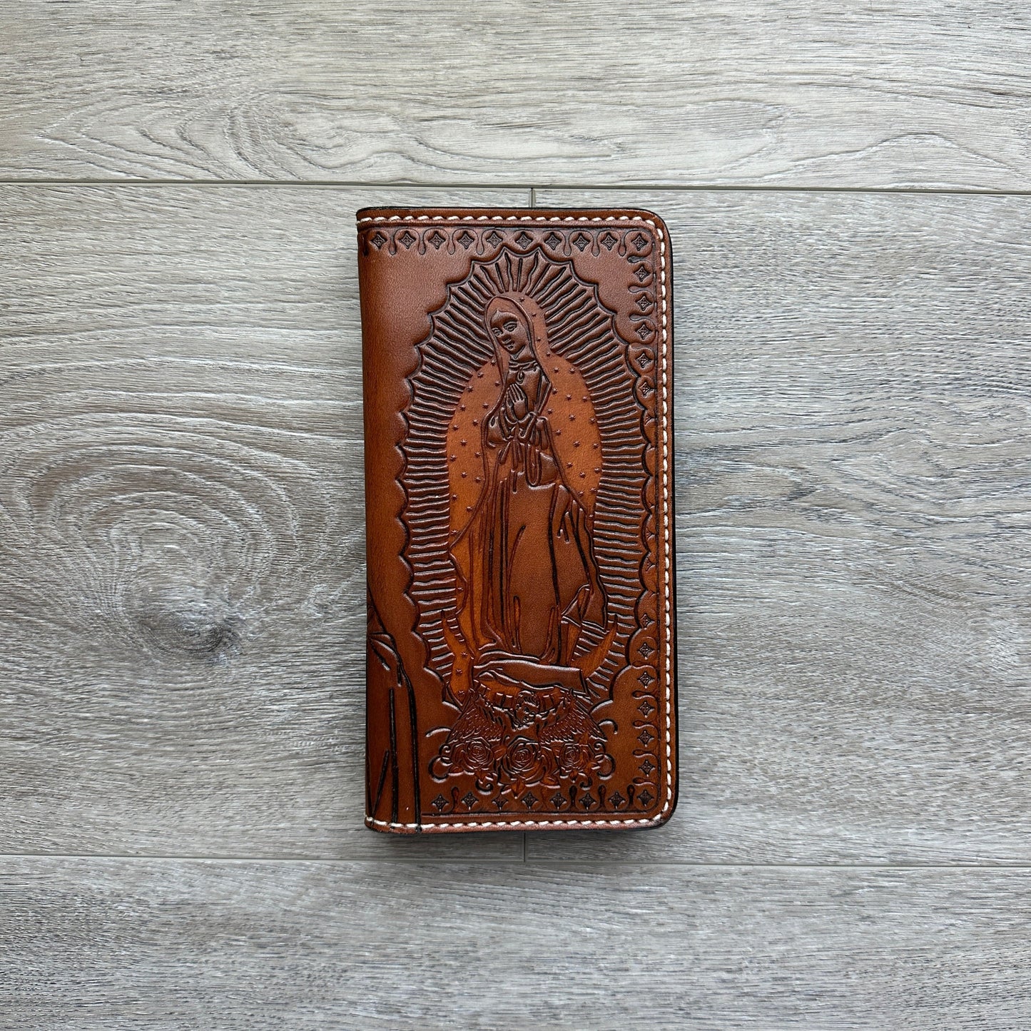 Virgin Mary / San Judas Long Wallet