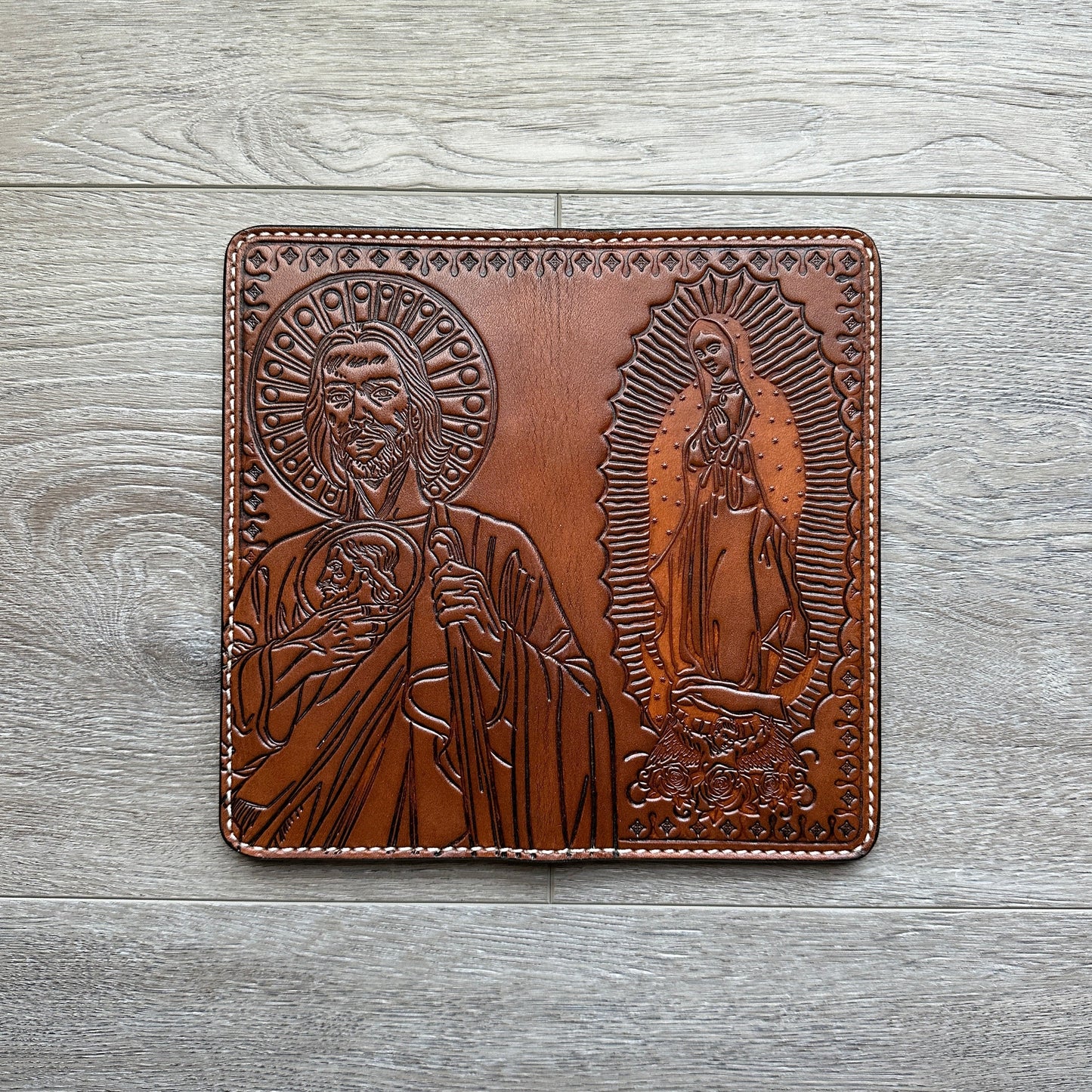Virgin Mary / San Judas Long Wallet