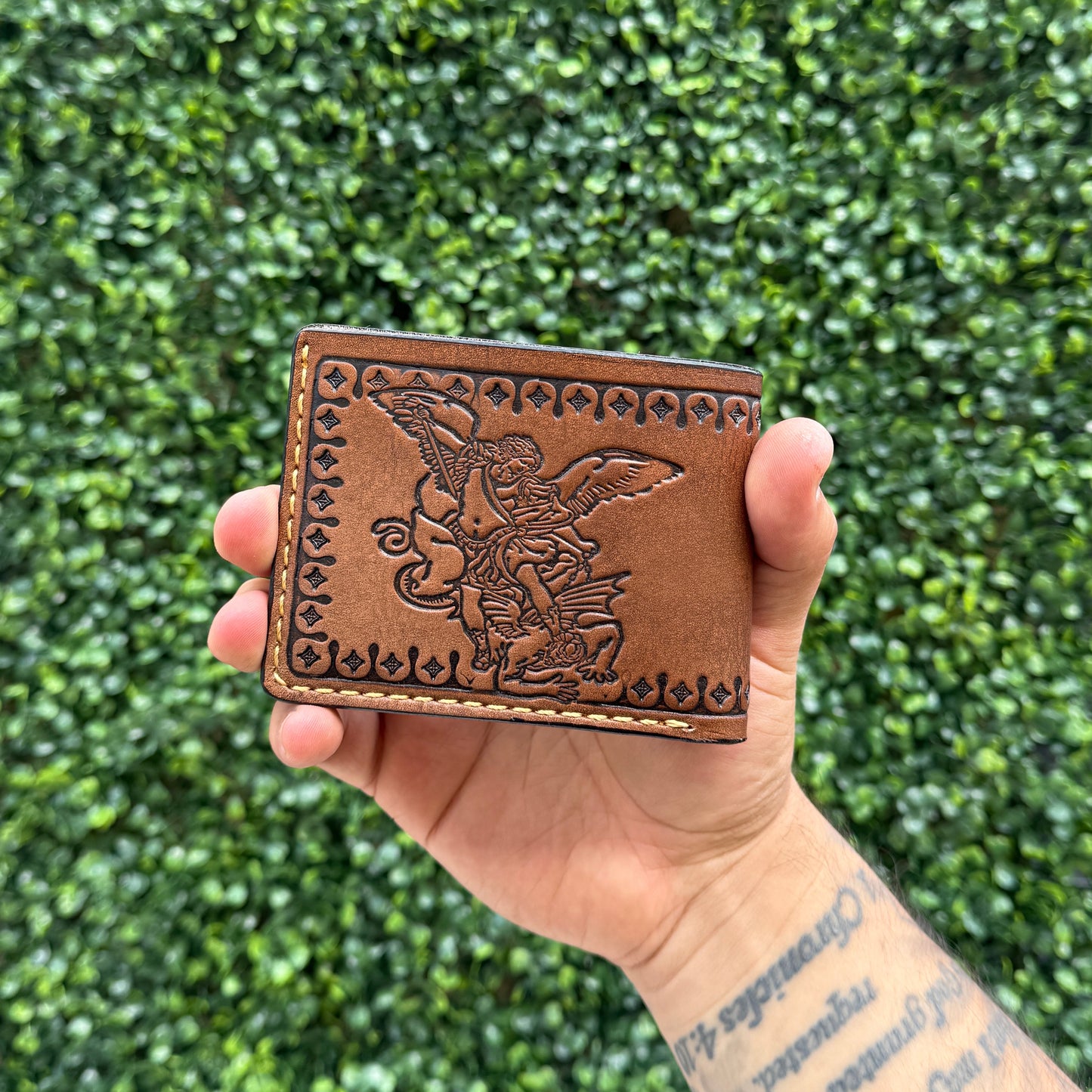 Virgin Mary / St. Michael Bi-Fold Wallet