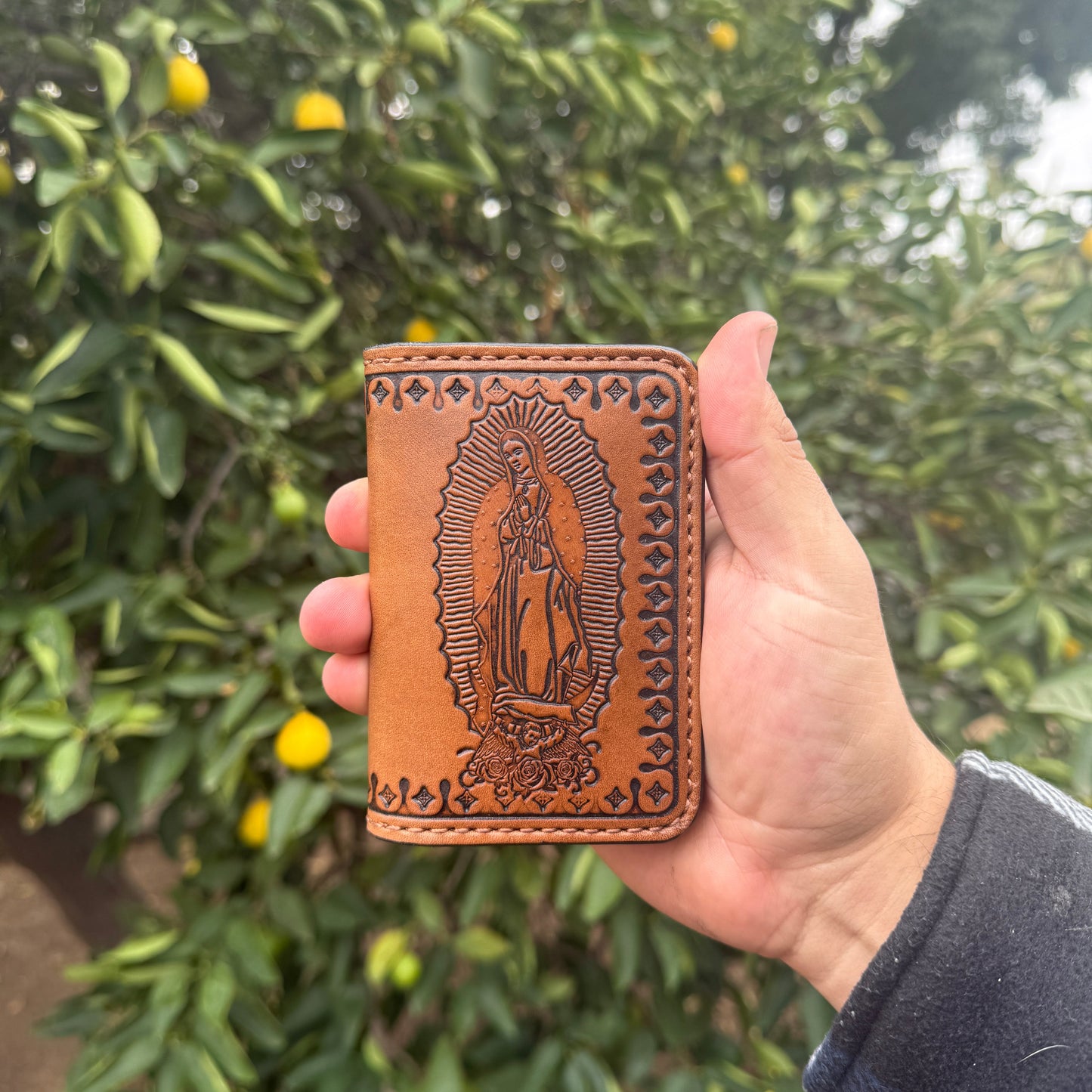 Virgin Mary Tyson Wallet