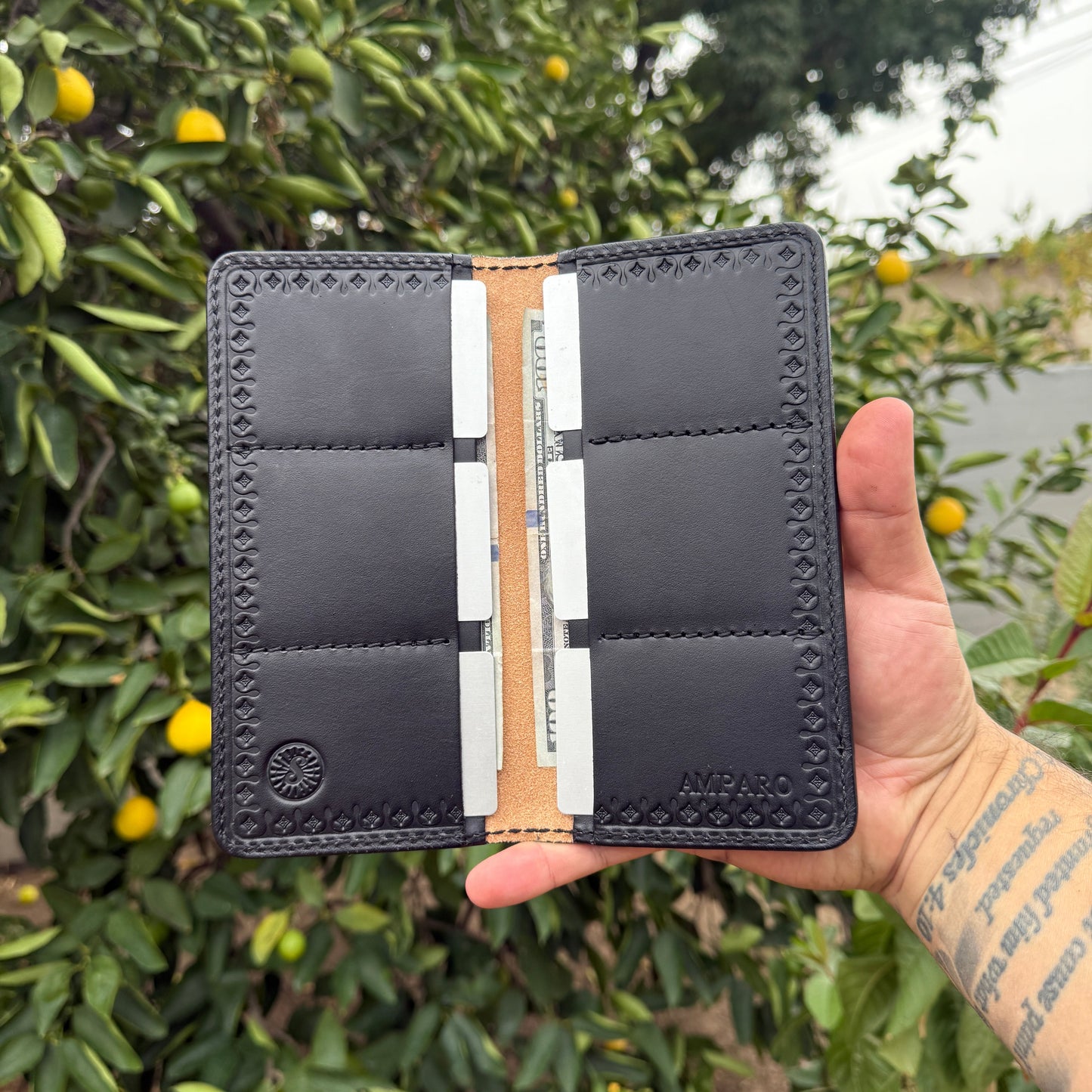 Santa Muerte Long Wallet